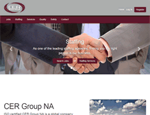 Tablet Screenshot of cergroupna.com